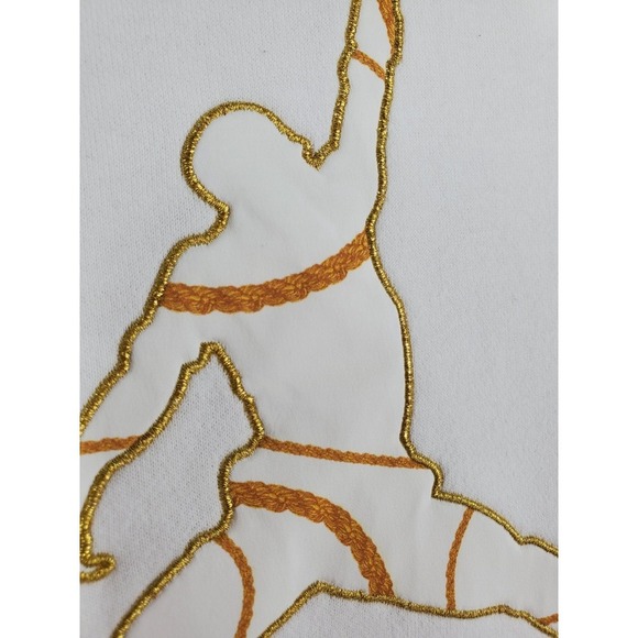 Jordan ASAHD Hoodie Sweatshirt Youth XL Ws M Embroidered All-Over Spell-Out Logo - Picture 9 of 14